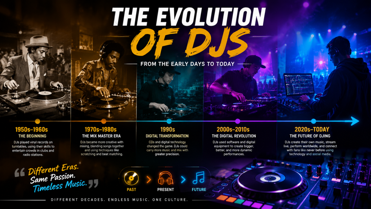 The Evolution of DJs: From the Early Days to Today